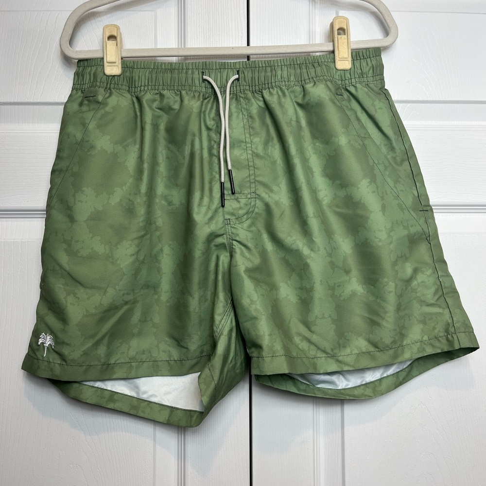 OAS Light Green Swim Shorts